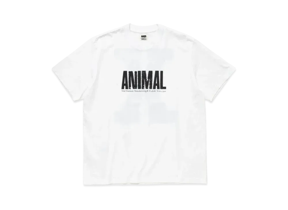 RATS Animal X Tee "White"