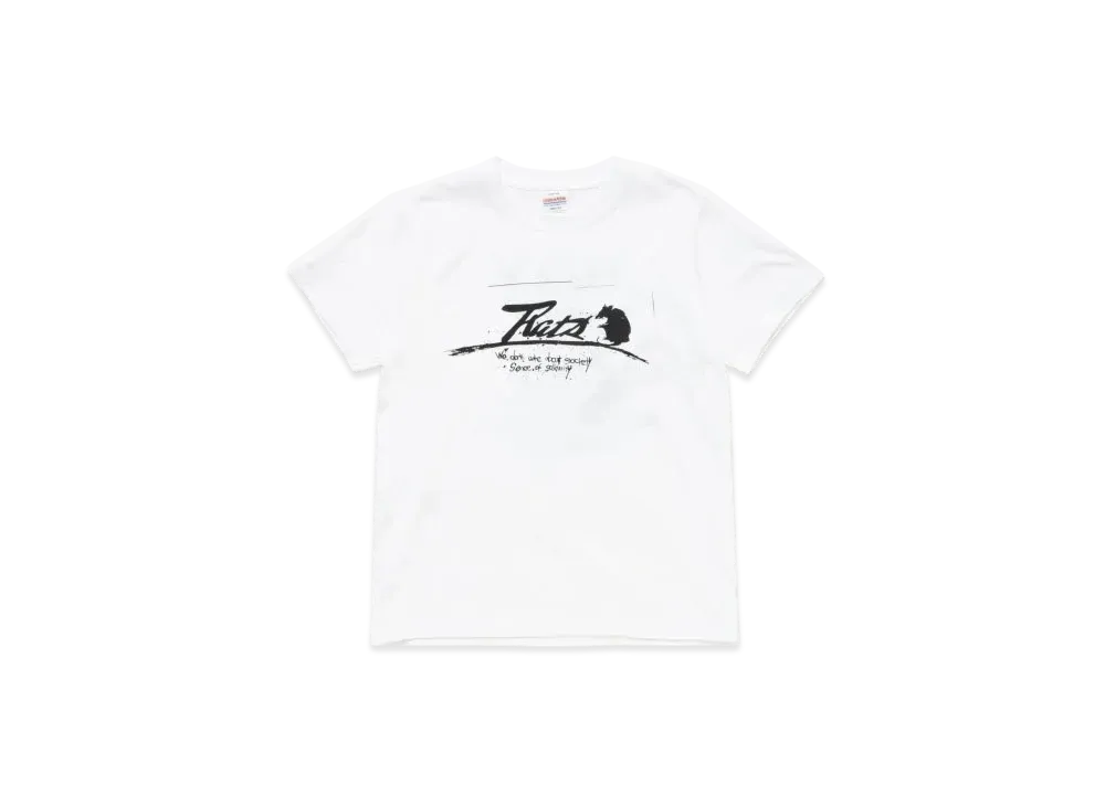RATS Script Logo Way Of Life Kids Tee "White"