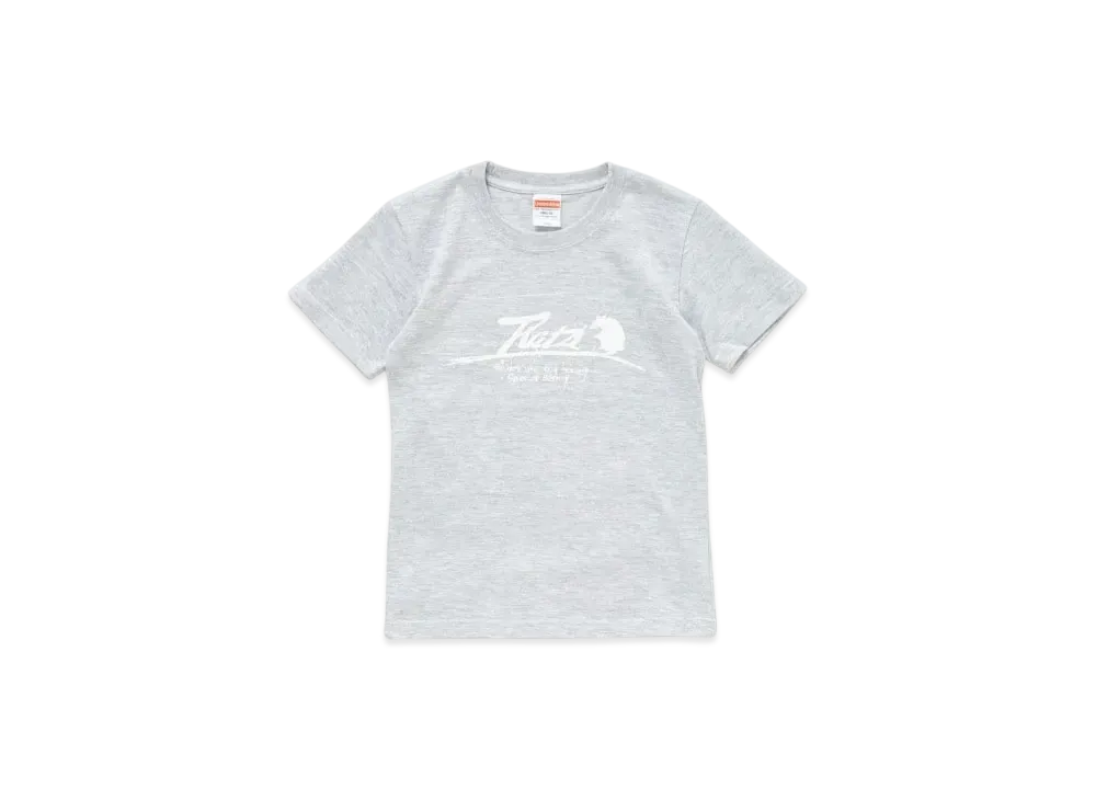 RATS Script Logo Way Of Life Kids Tee "Grey"
