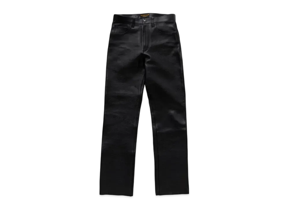 RATS Leather Pants "Black"