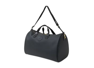 RATS Synthetic Leather Boston Bag "Black"