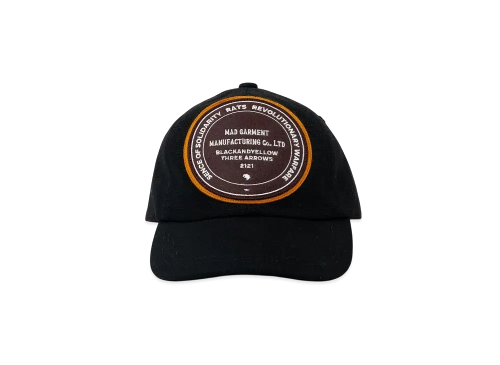 RATS Big Patch Dad Cap "Black"