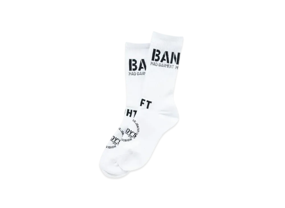 RATS Pile Socks "White"