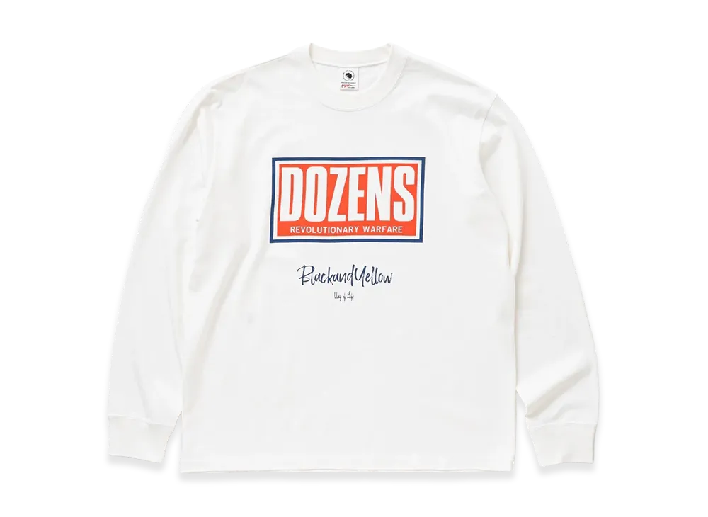 RATS Frame Dozens L/S Tee "White"