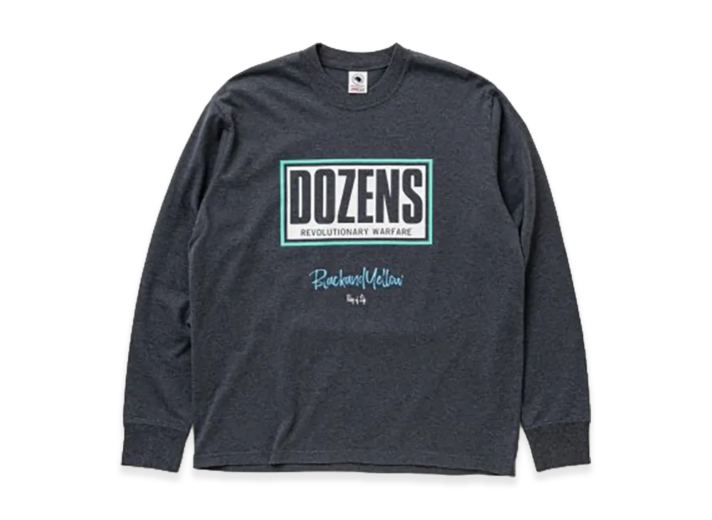 RATS Frame Dozens L/S Tee "Charcoal"