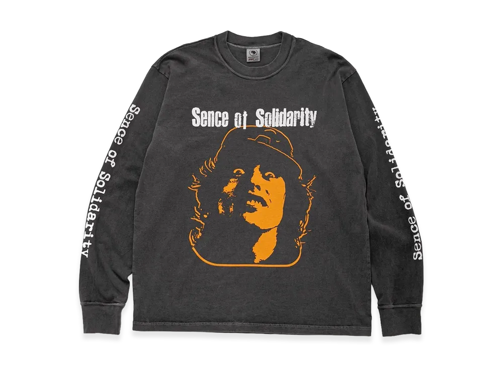 RATS Pigment Dyed L/S Tee "Orange"