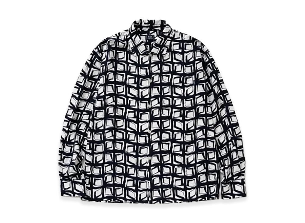 ラッツ アトミック L/S シャツ "ネイビー"