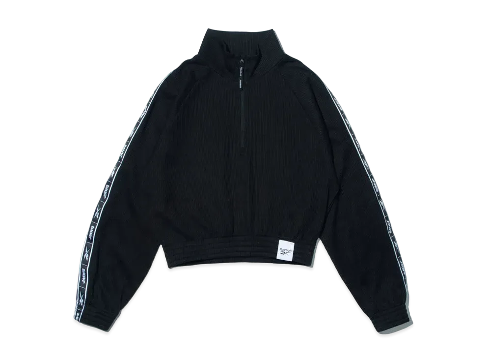 Reebok x JIMWAG Half Zip Knit Tops "Black"
