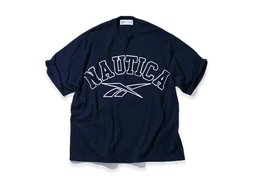 Reebok x NAUTICA Arch Logo Tee "Navy"