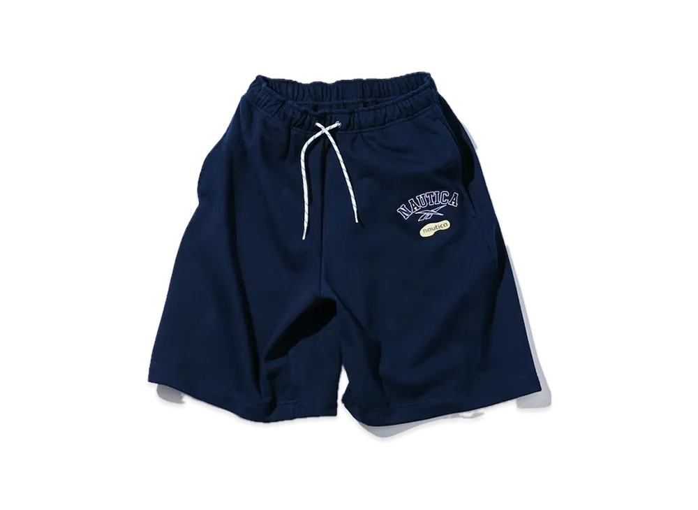 Reebok x NAUTICA Heavyweight Logo Sweat Half Pants "Navy"