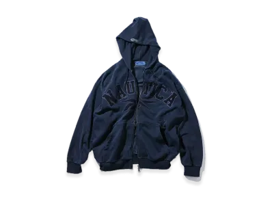 Reebok x NAUTICA Arc Logo Pigment Heavyweight Zipup Hoodie "Navy"