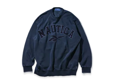 Reebok x NAUTICA Arc Logo Pigment Heavyweight Crewneck Sweat "Navy"