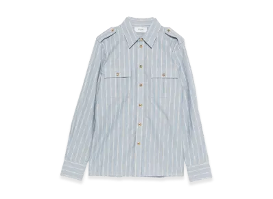CELINE Women's Capsule Shirts "Clear Blue"
