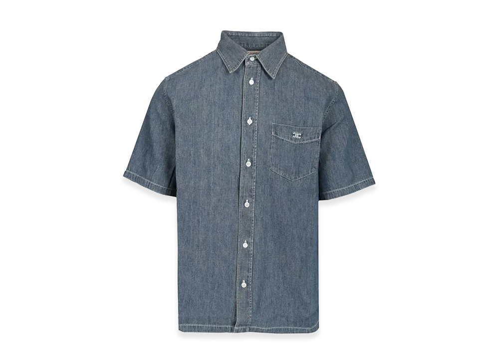CELINE Bowling Shirt Denim "Blue"