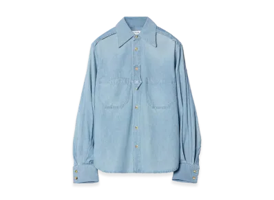 CELINE Women's Capsule Shirts "Light Blue"