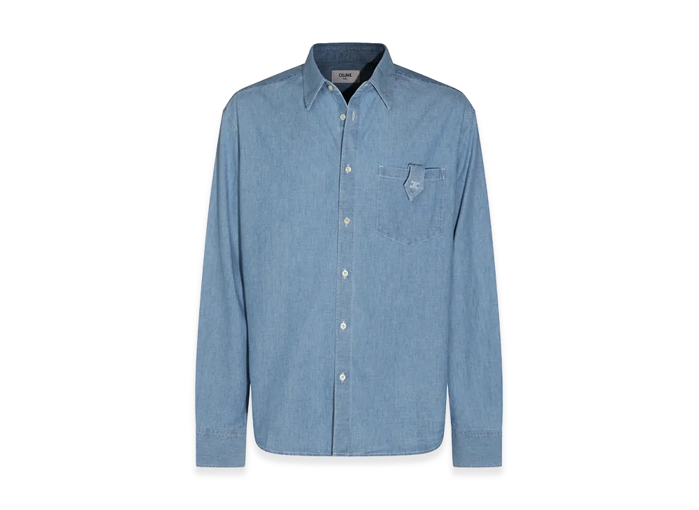 CELINE Shirts "Light Blue"