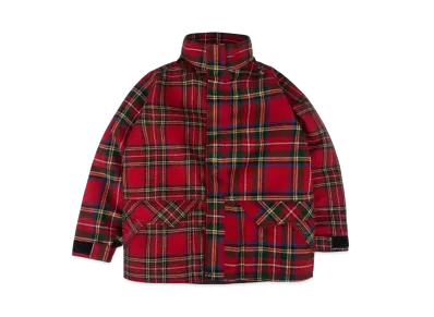 Richardson TARTAN DOWN JACKET "Red"