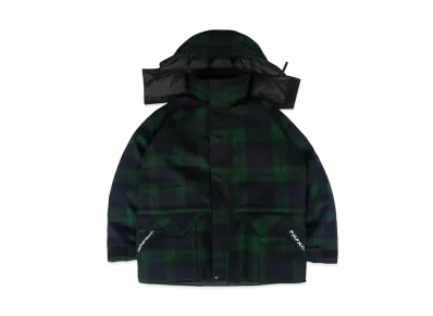 Richardson TARTAN DOWN JACKET "Black"