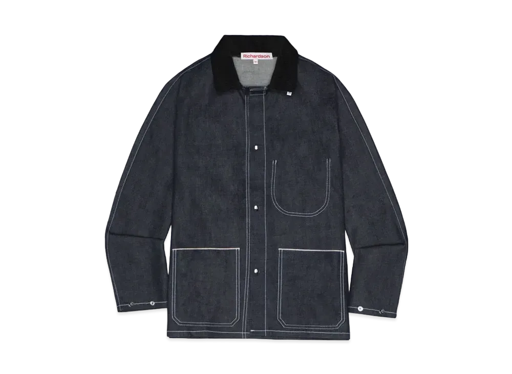 Richardson DENIM WORK JACKET "Contrast Stitch"