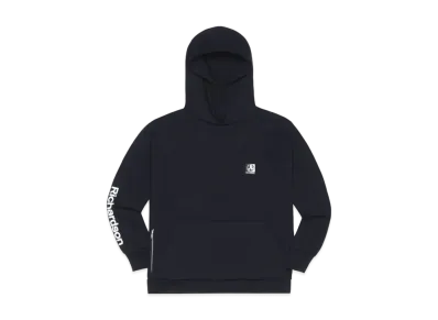 Richardson LOGO ZIP STASH HOODIE "Black"