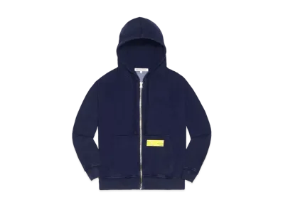 Richardson UTILITY DROP SHOULDER THERMAL ZIP HOODIE "Navy"