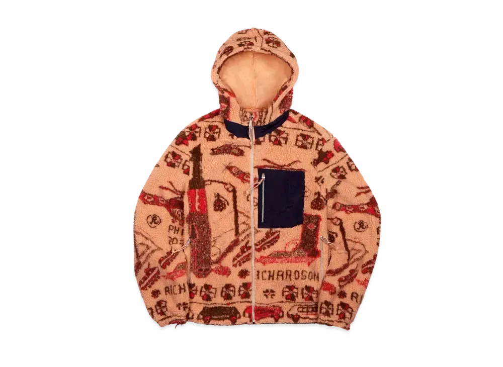 Richardson WAR RUG POLAR FLEECE HOODIE "Orange"