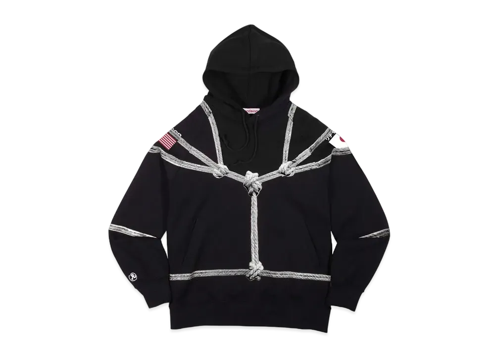 Richardson SHIBARI DROP SHOULDER HOODIE "Black"
