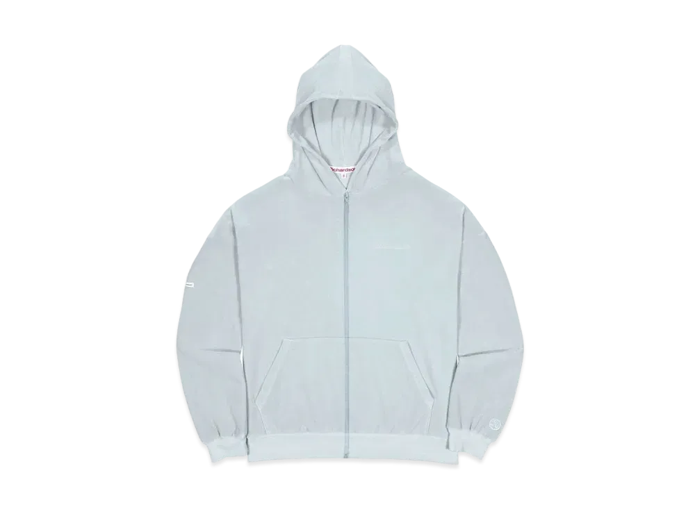 Richardson VELOUR ZIP HOODIE "Blue"