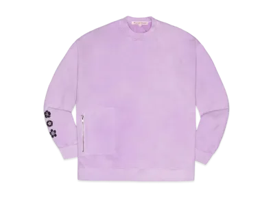 Richardson PIGMENT DYED DROP SHOULDER CREWNECK "Lavender"