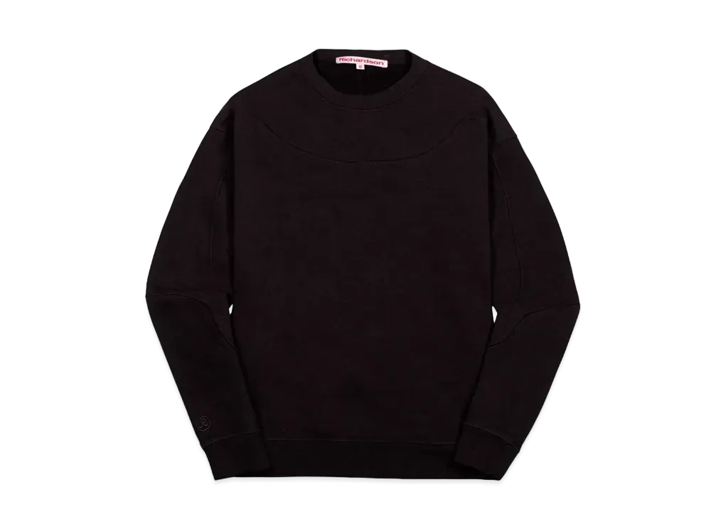 Richardson YOKE CREWNECK "Black"