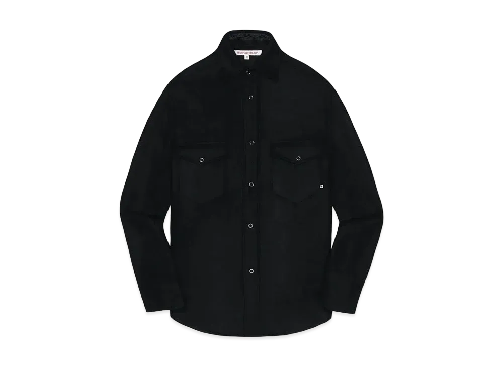 Richardson WOOL SHIRT "Black"