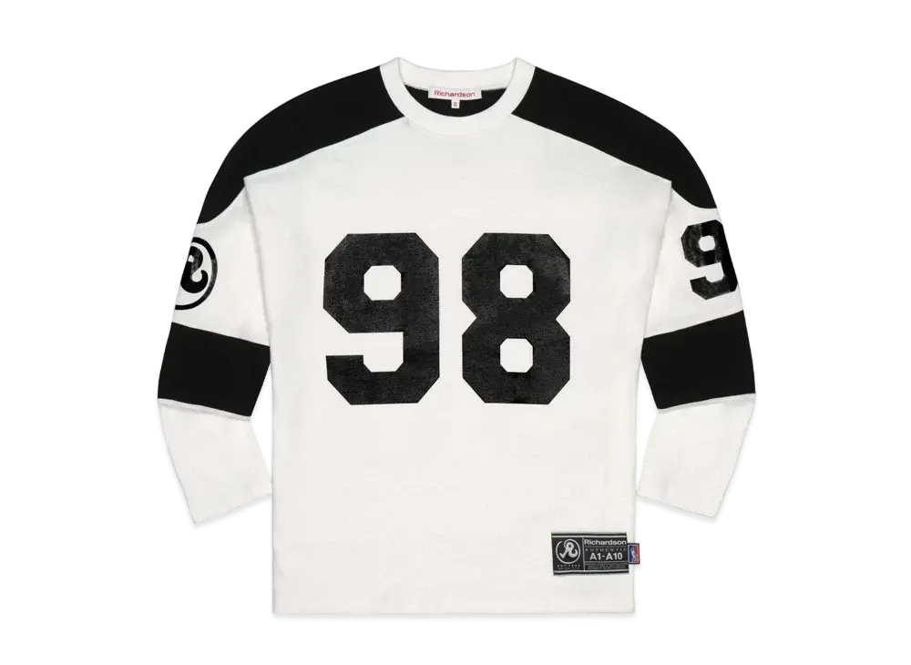 Richardson DROP SHOULDER FOOTBALL JERSEY "White"