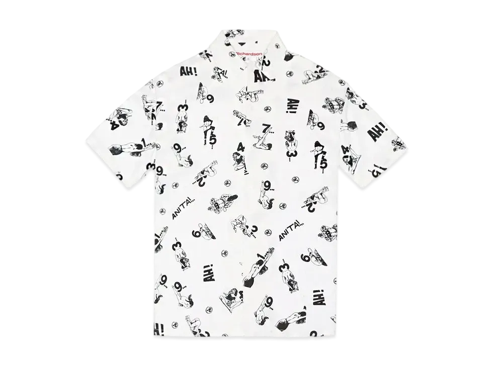 Richardson CREPAX ALOHA SHIRT "White"