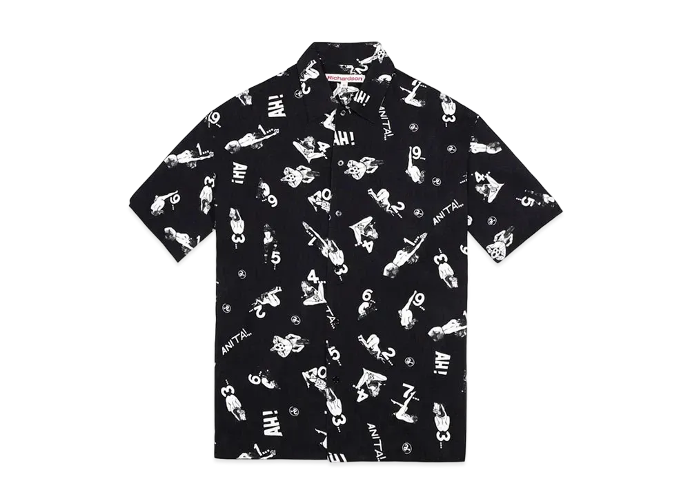 Richardson CREPAX ALOHA SHIRT "Black"