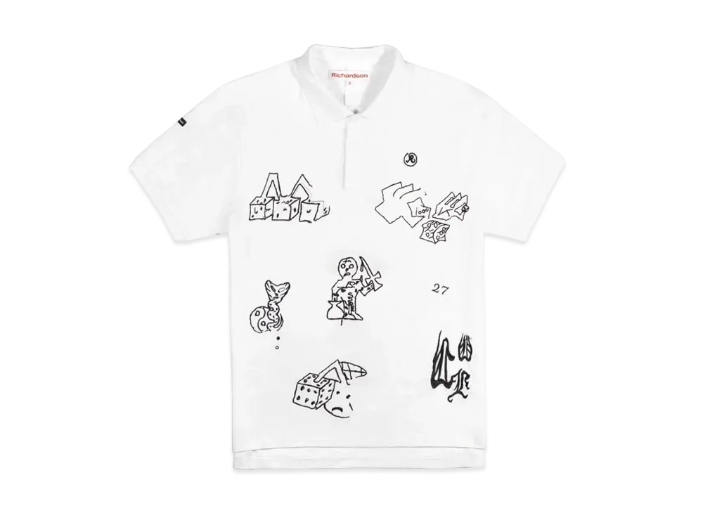 Richardson PLAY ALL DAY POLO "White"