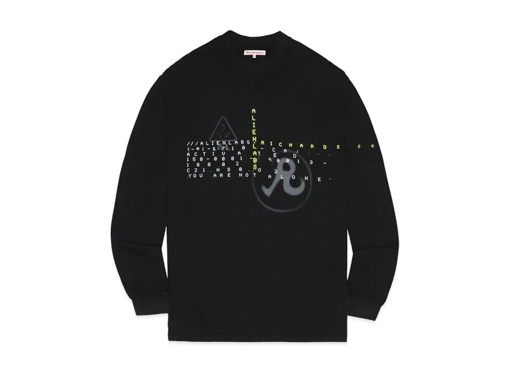 Richardson ALIEN LABS LONGSLEEVE "Black"