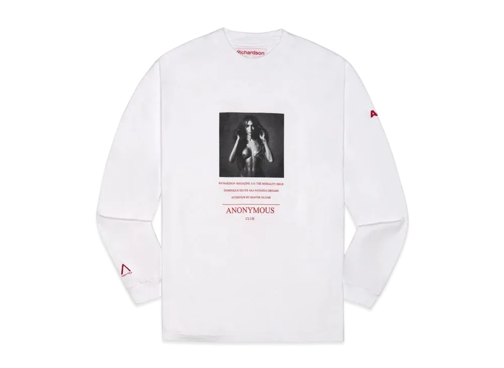 Richardson ANONYMOUS CLUB LONGSLEEVE "White"