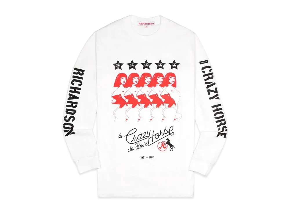 Richardson CRAZY HORSE LONGSLEEVE "White"