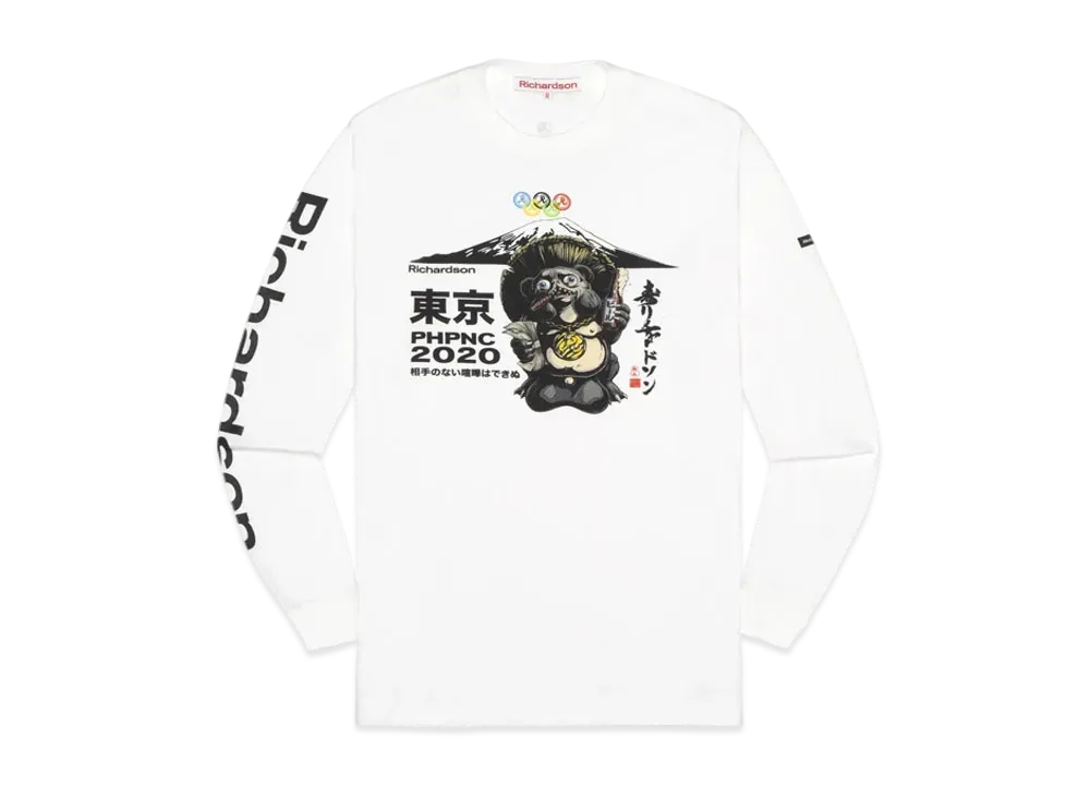 Richardson TOKYO2020 LONGSLEEVE "White"