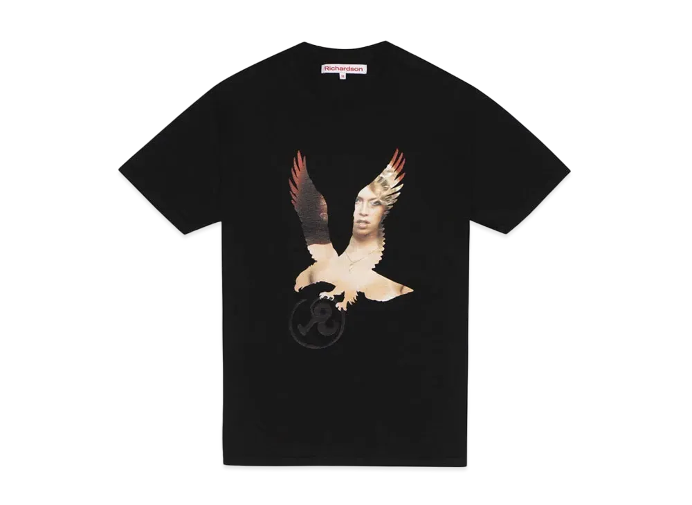 Richardson CUT OUT T-SHIRT "Black"