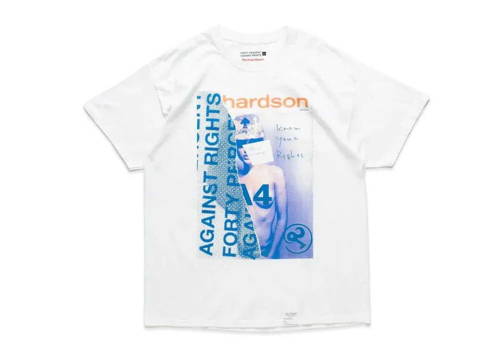 Richardson X FPAR "FULL CENSORED" T-SHIRT "White"
