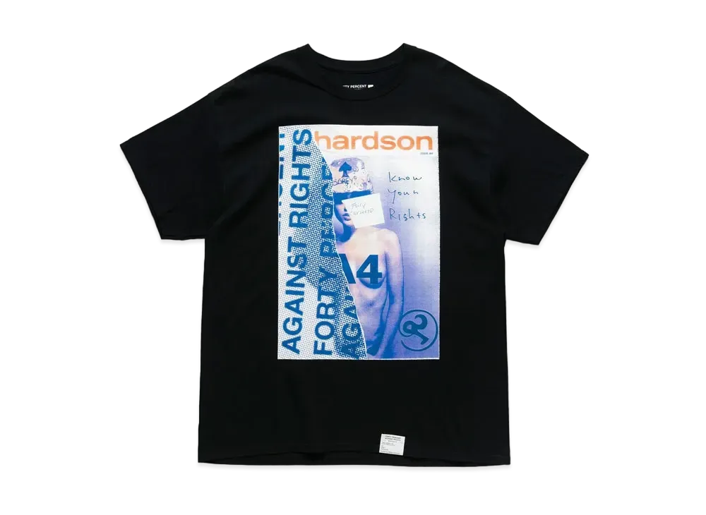 Richardson X FPAR "FULL CENSORED" T-SHIRT "Black"
