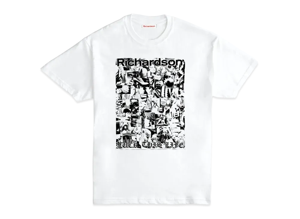 Richardson X WEIRDO DAVE 'FUCK THIS LIFE' T-SHIRT 