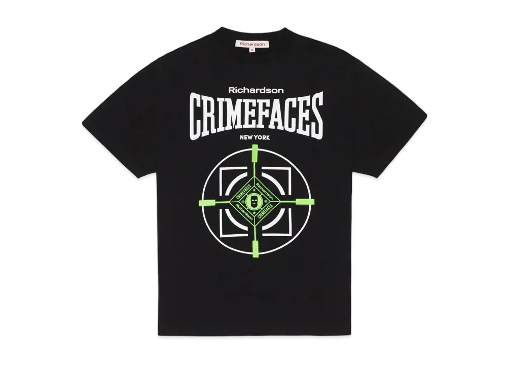 Richardson CRIMEFACES T-SHIRT "Black"