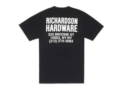 Richardson HARDWARE NEW YORK T-SHIRT "Black"