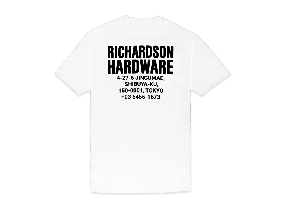 Richardson HARDWARE TOKYO T-SHIRT "White"
