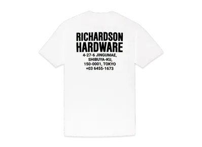 Richardson HARDWARE TOKYO T-SHIRT "White"