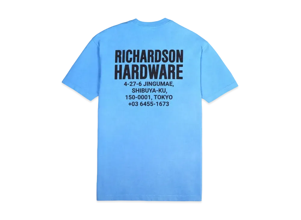 Richardson HARDWARE TOKYO T-SHIRT "Blue"