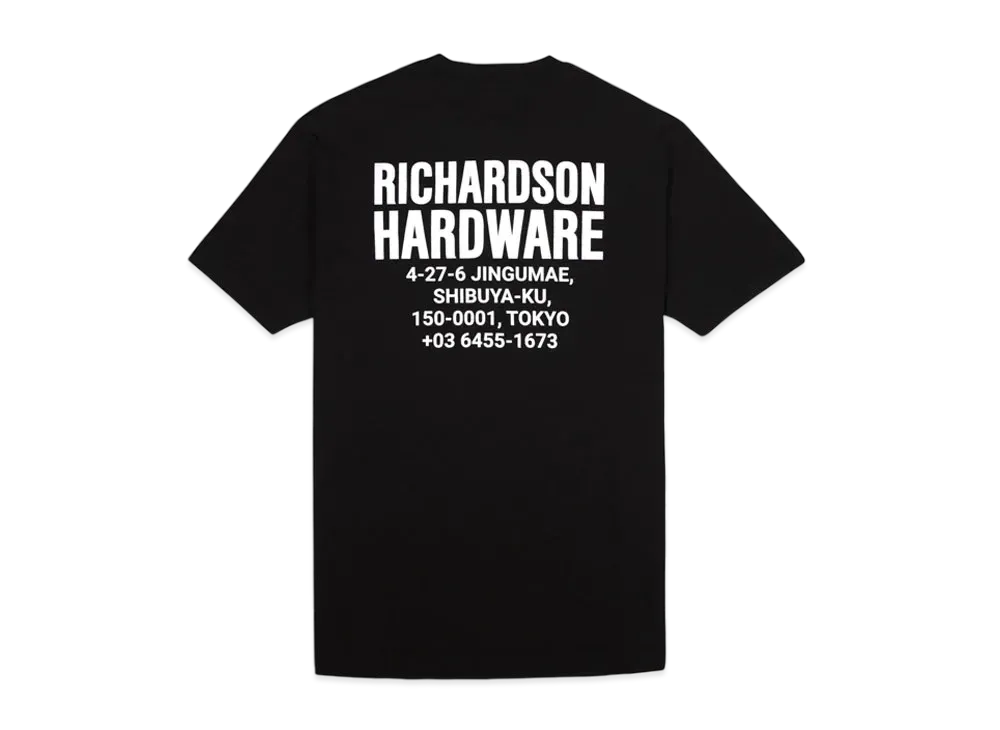 Richardson HARDWARE TOKYO T-SHIRT "Black"