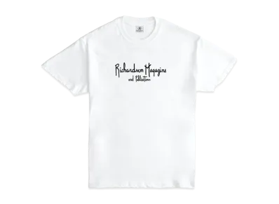 Richardson MAGAZINE AND PUBLICATIONS EMBROIDERED T-SHIRT "White"